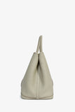 Hermes 2020 Pearl Grey Leather Garden Party 36