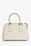 Prada Light Grey Mini Saffiano Promenade Tote with Strap