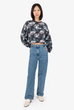 Burberry Blue Denim Wide Leg Jeans Size 0