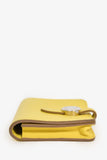 Hermes Yellow Leather 'Dogon'  Holder
