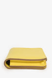 Hermes Yellow Leather 'Dogon'  Holder
