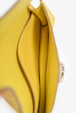 Hermes Yellow Leather 'Dogon'  Holder
