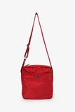 Prada Red Nylon Crossbody Messenger Bag