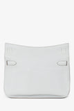 Hermes Light Grey Clemence Leather Jypsiere 28