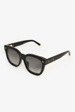 Louis Vuitton Black Acrylic Rectangular Logo Sunglasses