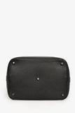 Hermes Black Leather Tool Box 26 Top Handle With Strap