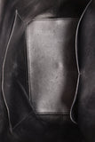 Hermes Black Leather Tool Box 26 Top Handle With Strap