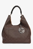 Louis Vuitton Brown Mahina Hobo Shoulder Bag
