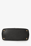 Prada Black Saffiano Leather Double Zip Galleria Tote with Strap