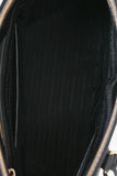 Prada Black Saffiano Leather Double Zip Galleria Tote with Strap