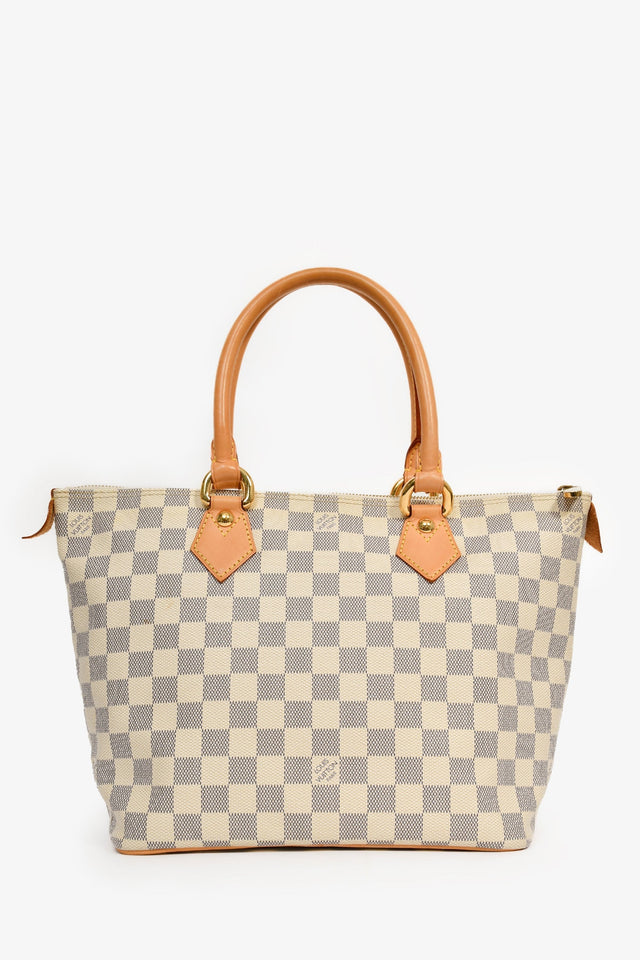 Louis Vuitton Damier Azur Zip Saleya Tote