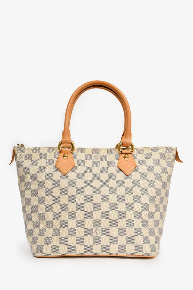 Louis Vuitton Damier Azur Zip Saleya Tote