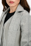 Christian Dior Black/White Wool Plaid Cropped Jacket Size 4