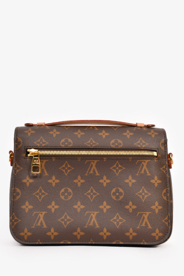 Louis Vuitton 2019 Monogram Canvas 'Pochette Métis' Top Handle with Strap