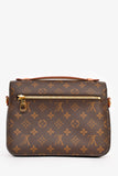 Louis Vuitton 2019 Monogram Canvas 'Pochette Métis' Top Handle with Strap