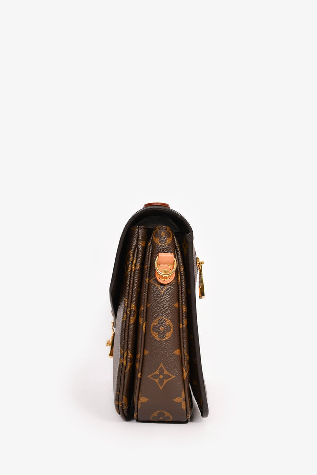 Louis Vuitton 2019 Monogram Canvas 'Pochette Métis' Top Handle with Strap