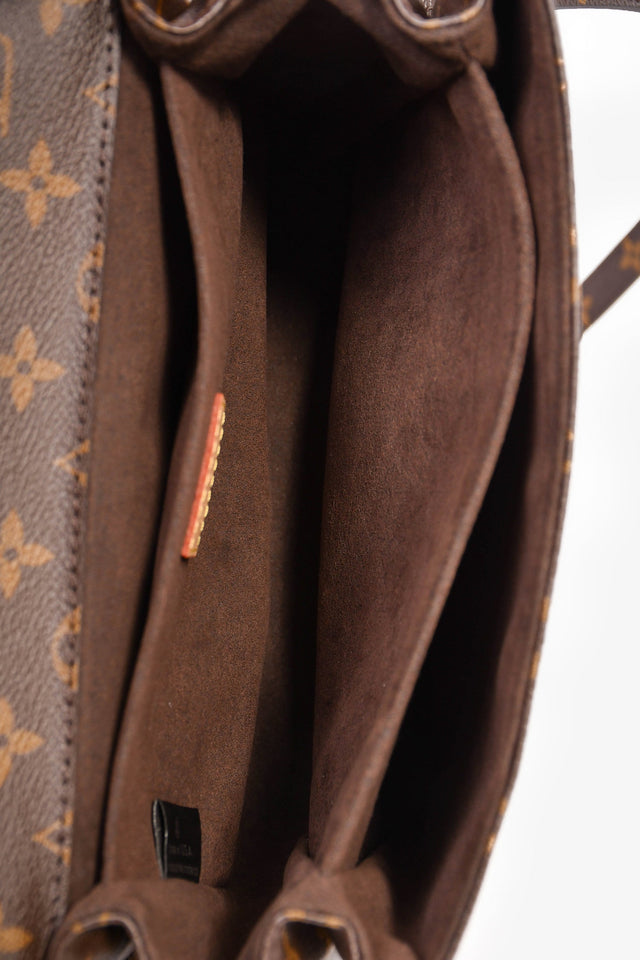 Louis Vuitton 2019 Monogram Canvas 'Pochette Métis' Top Handle with Strap