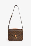 Louis Vuitton 2019 Monogram Canvas 'Pochette Métis' Top Handle with Strap