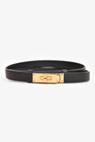 Hermes 2016 Black Epsom Leather Kelly 18 Belt