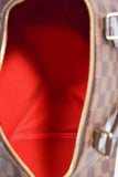 Louis Vuitton 2011 Brown Canvas/Leather Damier Ebene Speedy 30
