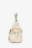 Christian Dior 2006 White Calfskin/Suede Rebelle Shoulder Bag