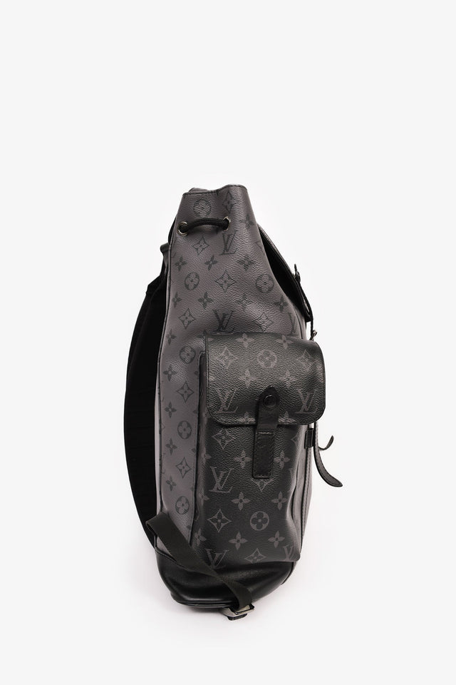 Louis Vuitton Monogram Eclipse 'Christopher' MM Backpack