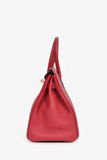 Hermes 2016 Rouge Clemence Leather Birkin 30 GHW