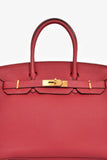 Hermes 2016 Rouge Clemence Leather Birkin 30 GHW
