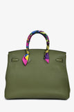 Hermes 2013 Green Canopee Togo Leather Birkin 35