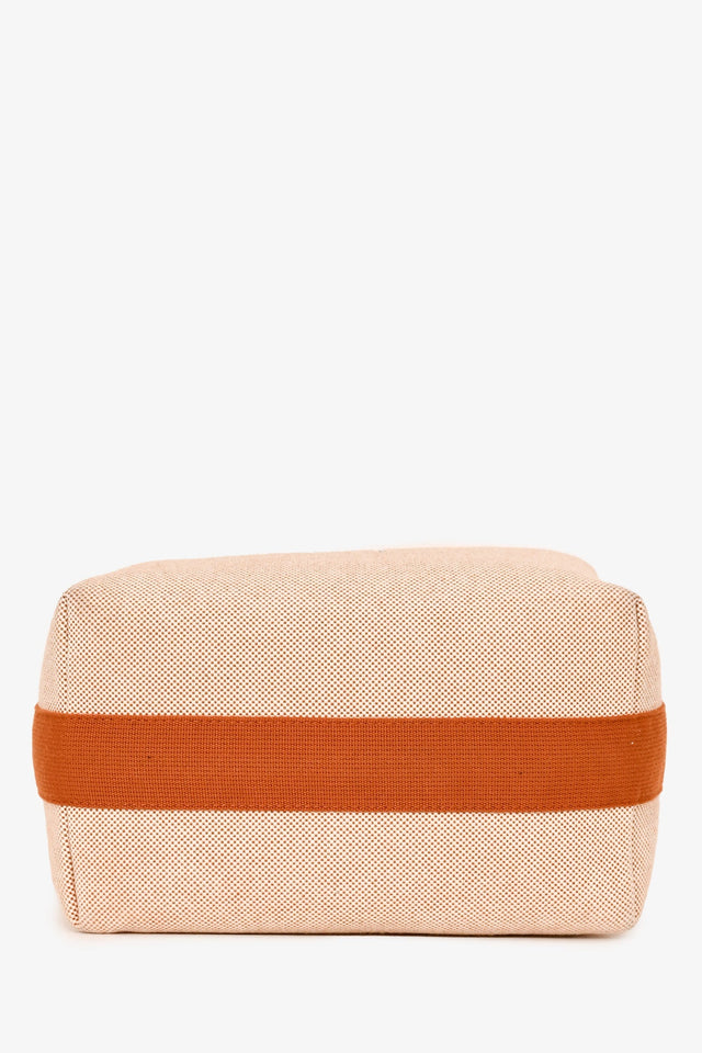 Hermes Large Toile Bride-A-Brac Cabriole Case