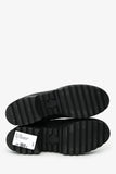 Louis Vuitton Black Suede Striped Combat 'Laureate' Boots Size 38