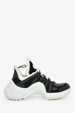 Louis Vuitton Graphite Damier 'Archlight' Sneakers Size 38