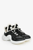 Louis Vuitton Graphite Damier 'Archlight' Sneakers Size 38
