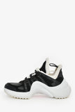 Louis Vuitton Graphite Damier 'Archlight' Sneakers Size 38