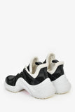 Louis Vuitton Graphite Damier 'Archlight' Sneakers Size 38