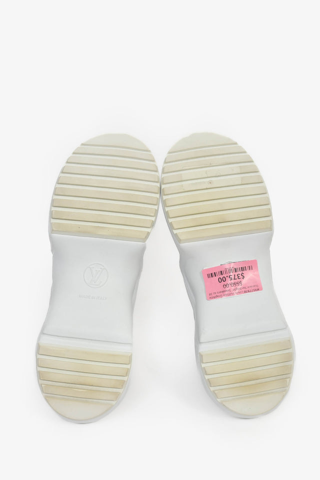 Louis Vuitton Graphite Damier 'Archlight' Sneakers Size 38