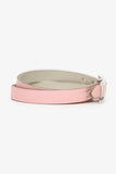 Hermes Pink Swift Leather Behapi Double Tour Bracelet