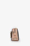 Prada Mauve/Black Saffiano Two-Tone Buckle Camera Bag