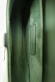 Christian Dior 2020 Green Leather Mini Saddle Bag