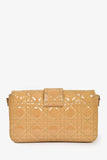 Christian Dior 2013 Beige Patent Leather Cannage 'Miss Dior' Wallet on Chain