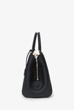 Louis Vuitton 2015 Black Empreinte Leather Montaigne Top Handle With Strap