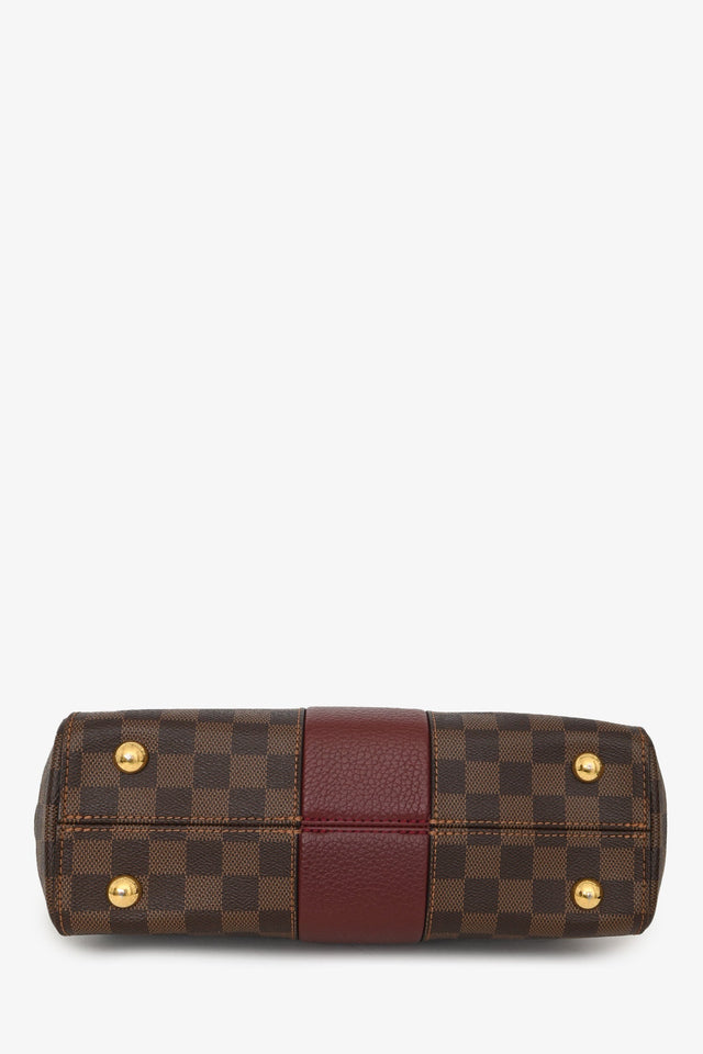 Louis Vuitton 2018 Damier Ebene Bond Street Top Handle with Strap