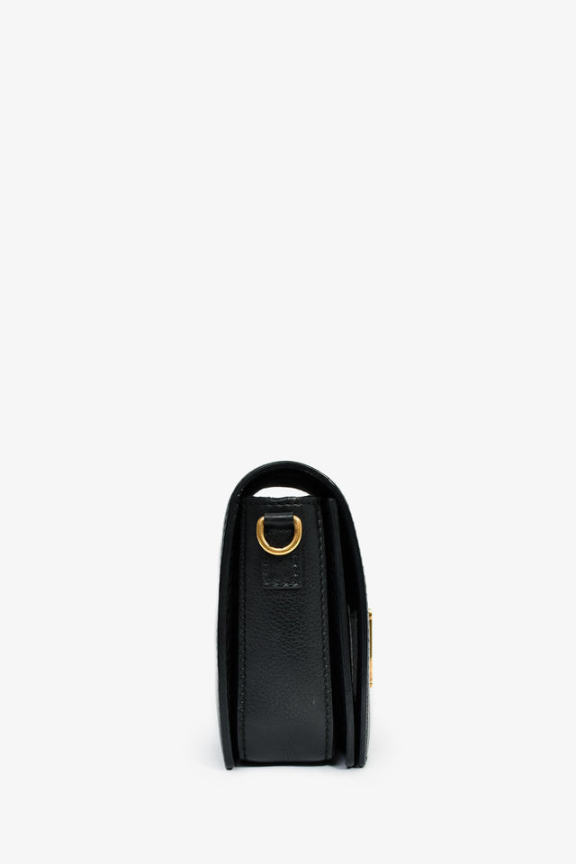 Christian Dior Black Leather Revolution Bag
