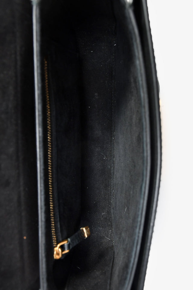 Christian Dior Black Leather Revolution Bag