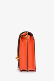 Hermes Orange Evercolour Leather 'Sac Roulis' 23 Crossbody