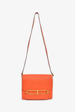 Hermes Orange Evercolour Leather 'Sac Roulis' 23 Crossbody
