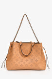 Louis Vuitton Camel Mahina Leather 'Bella' 3-Way Tote