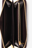 Louis Vuitton Burgundy Monogram Vernis Zippy Wallet