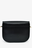 Christian Dior Black Leather Large Bobby Oblique Canvas Strap Crossbody Bag