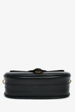Christian Dior Black Leather Large Bobby Oblique Canvas Strap Crossbody Bag